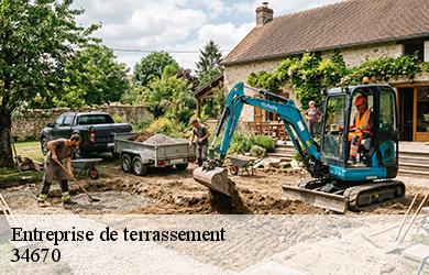 Entreprise de terrassement 34670