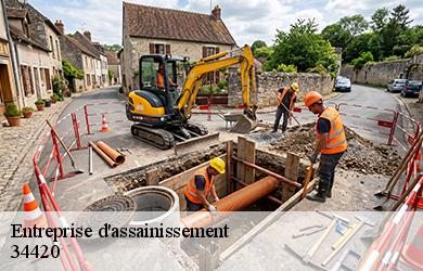 Entreprise d'assainissement 34420