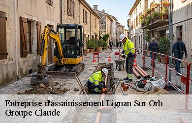Entreprise d'assainissement  34490