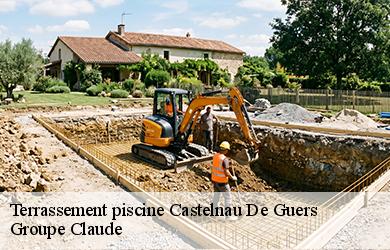 Terrassement piscine 34120