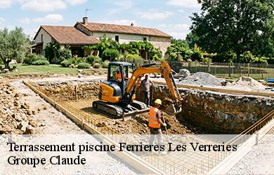 Terrassement piscine 34190