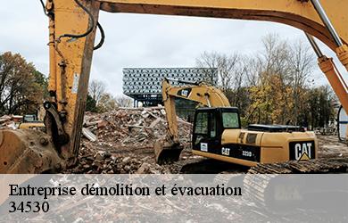 Entreprise démolition et évacuation  34530
